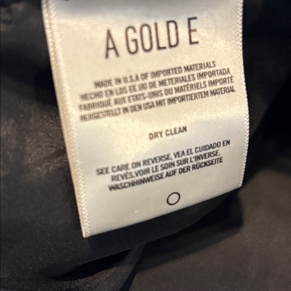 AGOLDE ‘90s Pinch Waist Recycled Leather Black High Waist Pants, Size 31 - Picture 9 of 10